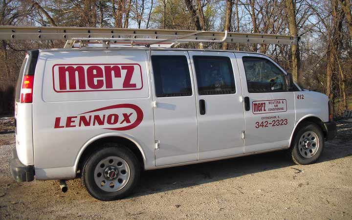 Merz service van